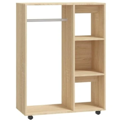 Afbeelding van vidaXL Kledingkast Sonoma eiken 80x40x110 cm Bewerkt hout