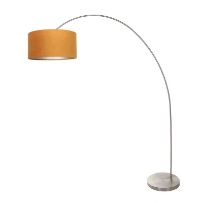Afbeelding van Mexlite vloerlamp Solva staal metaal 3910ST