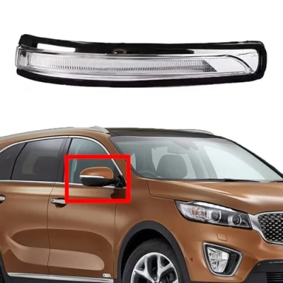 Afbeelding van Jrfeng Rétroviseur Clignotants Indicateurs pour Kia Sorento 2015 2016 2017 2018 2019, Clignotant Latéral Feux latéraux Auto D&#039;extérieur de Voiture 87613C5000 87623C5000,Right