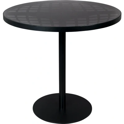 Afbeelding van Zuiver Albert Garden bistrotafel 80 cm zwart