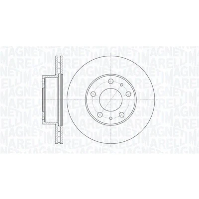 Afbeelding van Magneti Marelli Remschijven 361302040168