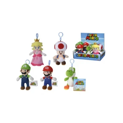 Afbeelding van Super Mario Pluchen Knuffel Sleutelhanger