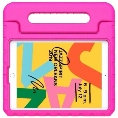 Afbeelding van Just in Case Kidscase Classic Pink Apple iPad 2019/iPad 2020/iPad 2021