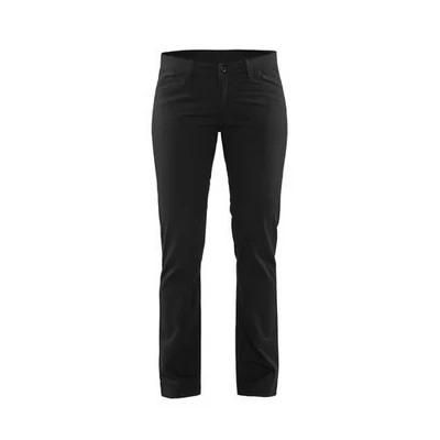 Image de Pantalon chino Stretch 2D femme Noir Blåkläder