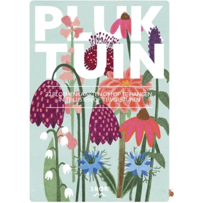 Afbeelding van Pluktuin, 32 bloemenkaarten