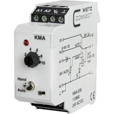 Afbeelding van Metz Connect 110660 Analoge interventiemodule 24, 24 V/AC, V/DC (max) 1 stuk(s)