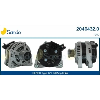 Afbeelding van SANDO 2010243.1 Dynamo / Alternator 12V 90A VOLKSWAGEN: Polo IV Hatchback, Transporter 5 Bus, Bora Saloon, SKODA: Octavia I Fabia 1 Combi