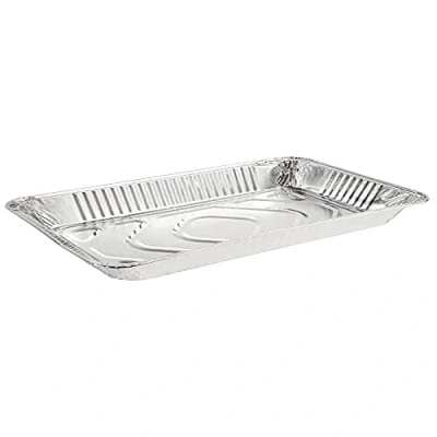 Afbeelding van Fiesta Recyclable rechthoekige aluminium serveerschalen GN 1/2 (5 stuks)
