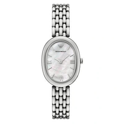 Afbeelding van Emporio Armani Sinfonia AR11706 Horloge Staal Zilverkleurig Ø 30 mm