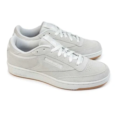 Afbeelding van Reebok Classic CLUB C 85 Unisex Sneakers laag, Maat: 47, Light grey/light brown Veloursleer