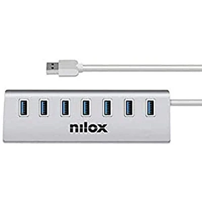 Afbeelding van USB Hub Nilox NX7HUB30 White