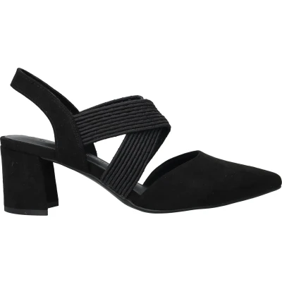 Afbeelding van Marco Tozzi Klassieke pumps, Dames, Maat: 41, Zwart Textiel