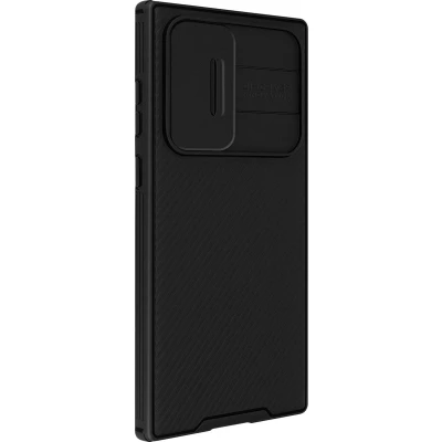 Afbeelding van Telefoonhoesje geschikt voor Samsung Galaxy S22 Ultra 5G Nillkin CamShield Pro Case Zwart