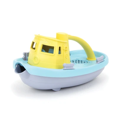Afbeelding van Green Toys Sleepboot met Geel Handvat