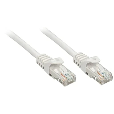 Image de Lindy Cordon de raccordement RJ 45 (M) pour 10 m UTP CAT 5e moulé sans crochet gris