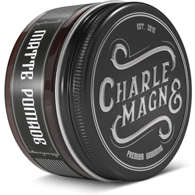 Afbeelding van Charlemagne Premium Matte Pommade Sterke hold Edele Geur Look Finish Pomade voor het Haar Was Mannen/Heren 100ML Haarcrème Haarpommade Made in Germany