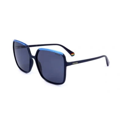 Afbeelding van Polaroid Dammes Brillen Zonnebrillen Blauw One Size