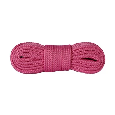 Afbeelding van Kaps Sneakers Veters, duurzame kwaliteit schoenveters voor casual schoenen, gemaakt in Europa, 1 paar, vele kleuren en lengtes (140 cm 55 inch 8 tot 10 oogparen/donker roze)