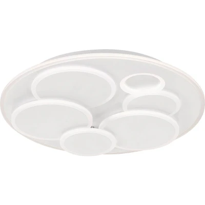 Afbeelding van Fischer &amp; Honsel Plafondlamp Dots 1x LED 280 W (incl.) wit