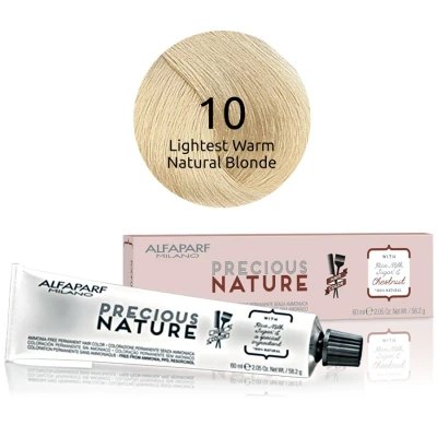Afbeelding van Alfaparf Precious Nature Ammonia Free Permanent Hair Color 10 60 ml