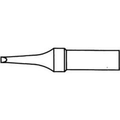 Afbeelding van Weller 4ETR 1 soldeerpunt Platte vorm Grootte 1.6 mm Lengte soldeerpunt: 35 Inhoud: stuk(s)