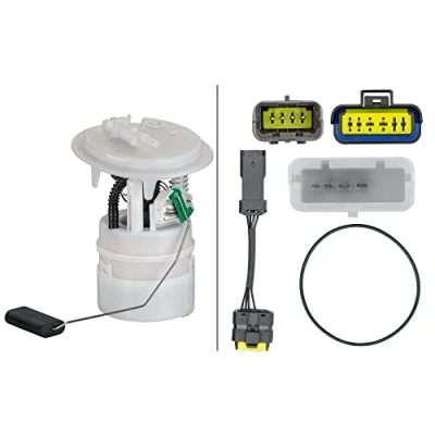 Afbeelding van HELLA 8TF 358 106 921 Brandstoftoevoereenheid Met pakking, brandstoftoevoermodule speciale adapter Electrisch