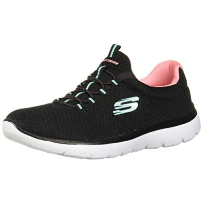 Afbeelding van Skechers SUMMITS Sneakers voor dames., zwart.