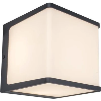 Afbeelding van Lutec DOBLO 6939412012377 LED buitenlamp (wand) vast ingebouwd 19.1 W Antraciet