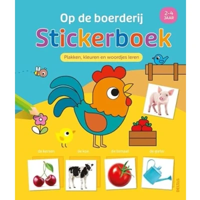 Afbeelding van Op de boerderij Stickerboek