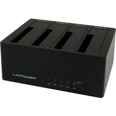 Afbeelding van LC POWER® Basisstation voor opslagstations USB 3.0 Type A Zwart