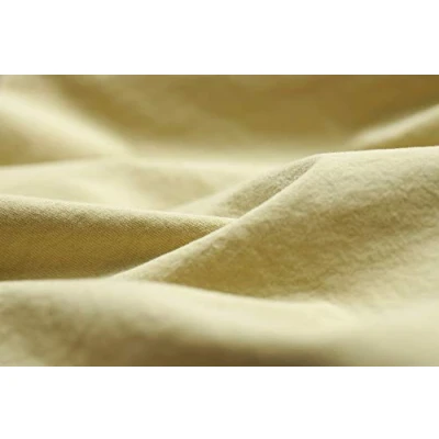 Afbeelding van L1NK STUDIO Kussensloop voor bed met een breedte van 135 cm (45 x 155 cm), 100% katoen, percal, draaddichtheid 200, geel
