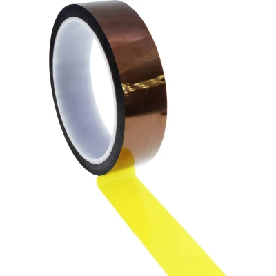 Afbeelding van Quadrios ESD tape Bruin, Geel (l x b) 33 m 20 mm 1 stuk(s)