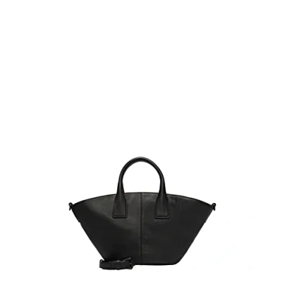 Afbeelding van LIEBESKIND BERLIN Schoudertas Handtas Mica Kodiaq Sheep Shopper Black Zwart