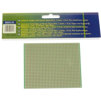 Afbeelding van Eurocard 1 gat per eiland 100 x 80 mm