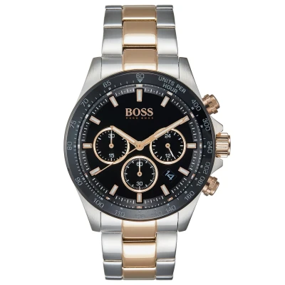Afbeelding van HUGO BOSS heren Hero horloge HB1513757 in de kleur Zilver