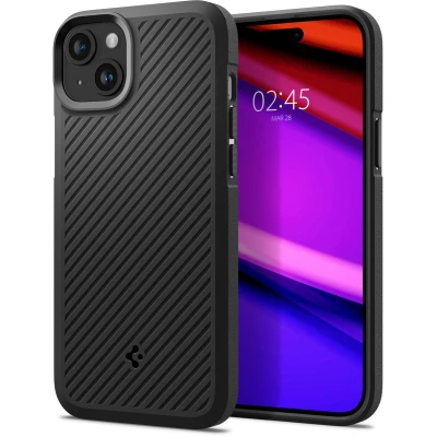 Afbeelding van Spigen Core Armor hoesje voor iPhone 15 Zwart