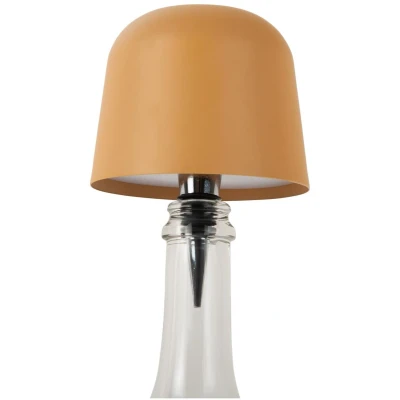 Afbeelding van Leitmotiv Tafellamp Cone Hat Led Okergeel Ø10cm