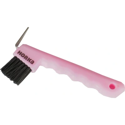 Afbeelding van Horka Hoevenkrabber met Borstel Roze