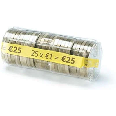 Afbeelding van Monetique L100TC100 muntzakjes, 1,00 euro, 100 stuks