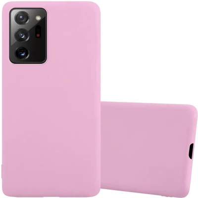 Afbeelding van Cadorabo Hoesje geschikt voor Samsung Galaxy NOTE 20 PLUS in CANDY ROZE Beschermhoes gemaakt van flexibel TPU silicone Case Cover