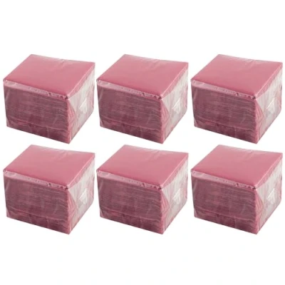 Afbeelding van Hostelnovo 600 stuks papieren wegwerpservetten van micropunt 10 x cm (gevouwen) en 20 (opengevouwen), ideaal voor cateringsevenementen, bars feesten