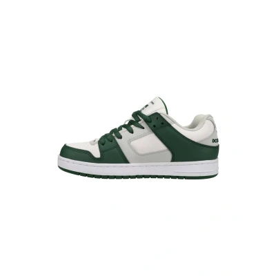 Afbeelding van DC Shoes Manteca SE Sneakers laag, Maat: 43, Xwsg white grey green Leer