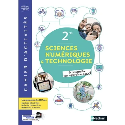Image de Sciences numérique et Technologiques 2de Cahier 2019