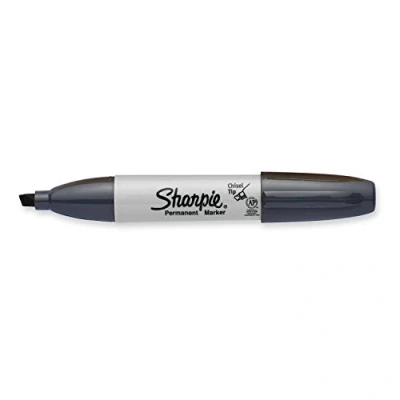 Afbeelding van Sharpie Permanente marker met brede afgeschuinde punt, eenvoudig, leigrijs (1927296)
