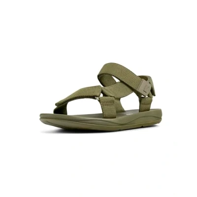 Afbeelding van Camper Match Outdoorsandalen, Heren, Maat: 44, Mittelgrün Leer/ synthetisch