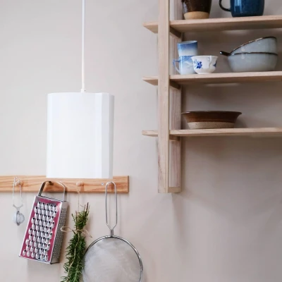 Afbeelding van DYBERG LARSEN Wum hanglamp Ø 18,5 cm wit