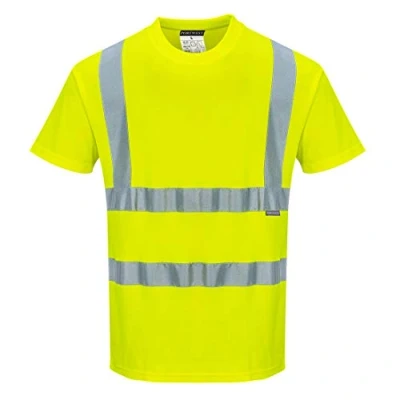 Afbeelding van T shirt Comfort Katoen Geel S170 Portwest