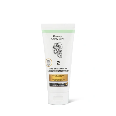 Afbeelding van Pretty Curly Girl Bye Tangles &amp; Knots Conditioner Travel Size