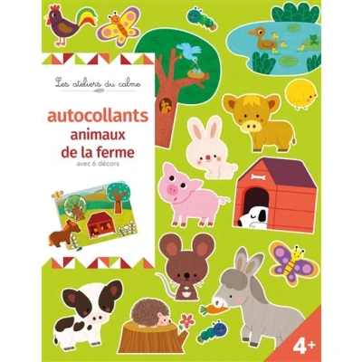 Image de Autocollants animaux de la ferme avec 6 décors