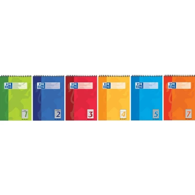 Afbeelding van Oxford, Notitieboekje + schrijfblok, Schoolblok (A5, Gecontroleerd, Hardcover)